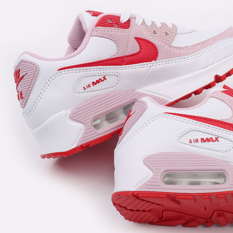 женские розовые кроссовки Nike WMNS Air Max 90 QS DD8029-100 - цена, описание, фото 7